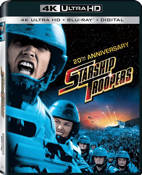 starship troopers blu ray|Starship Troopers 4K Blu